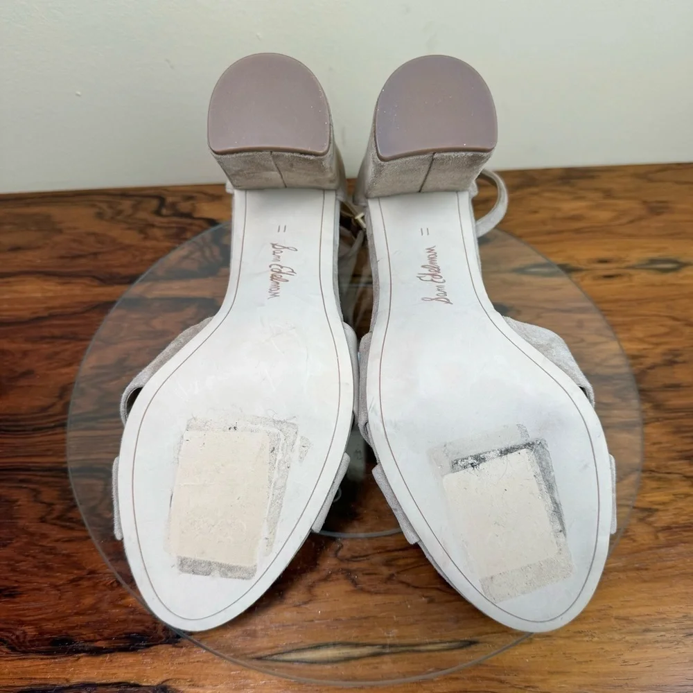 NEW Sam Edelman Yancy Block Heel Sandals